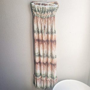 Cristinalove Strapless Maxi Dress